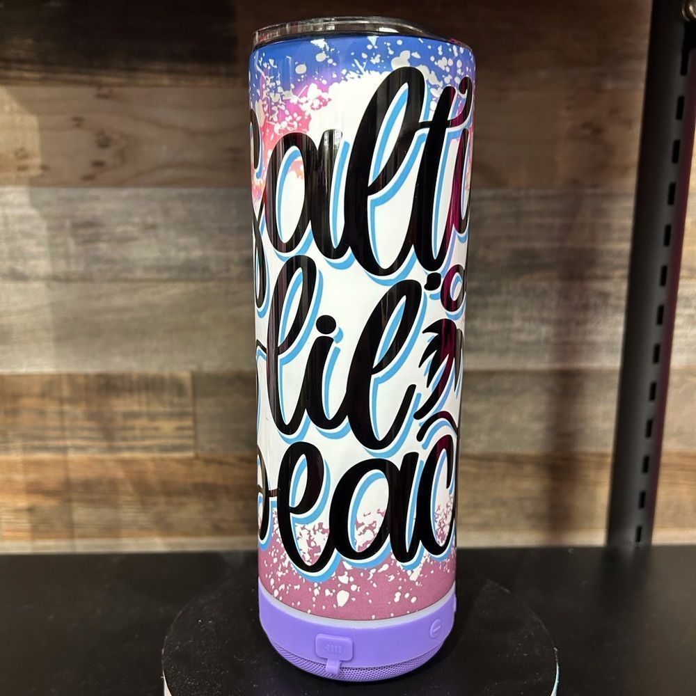Salty Lil Beach Tumbler 20oz
